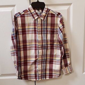 Youth button-up long sleeve shirt